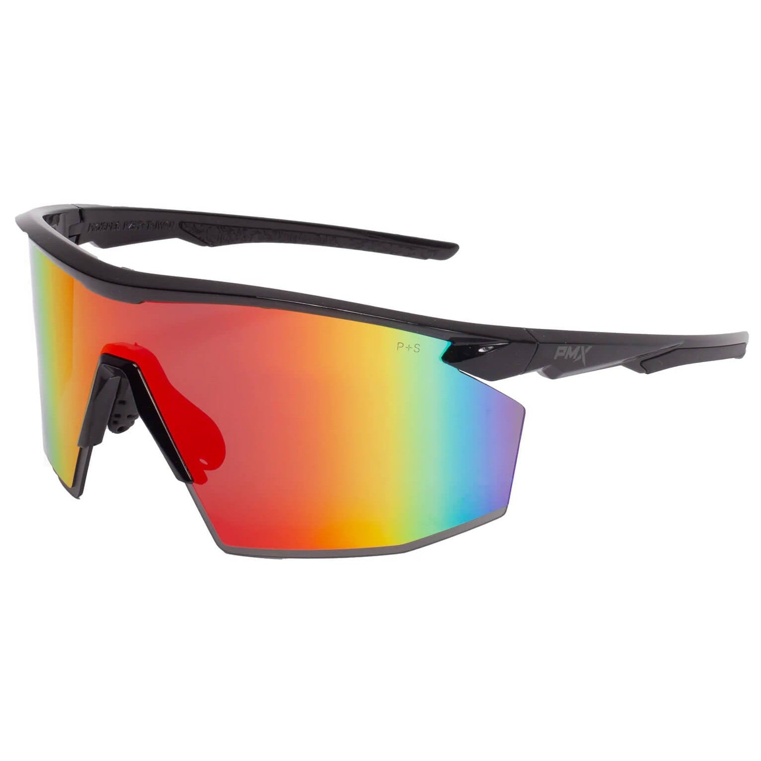 Pyramex PMXSpec Safety Glasses with Shiny Black Frame and Spectrum Mirror Anti-Fog Lens-SB11295ST-Safety Glasses USA-1