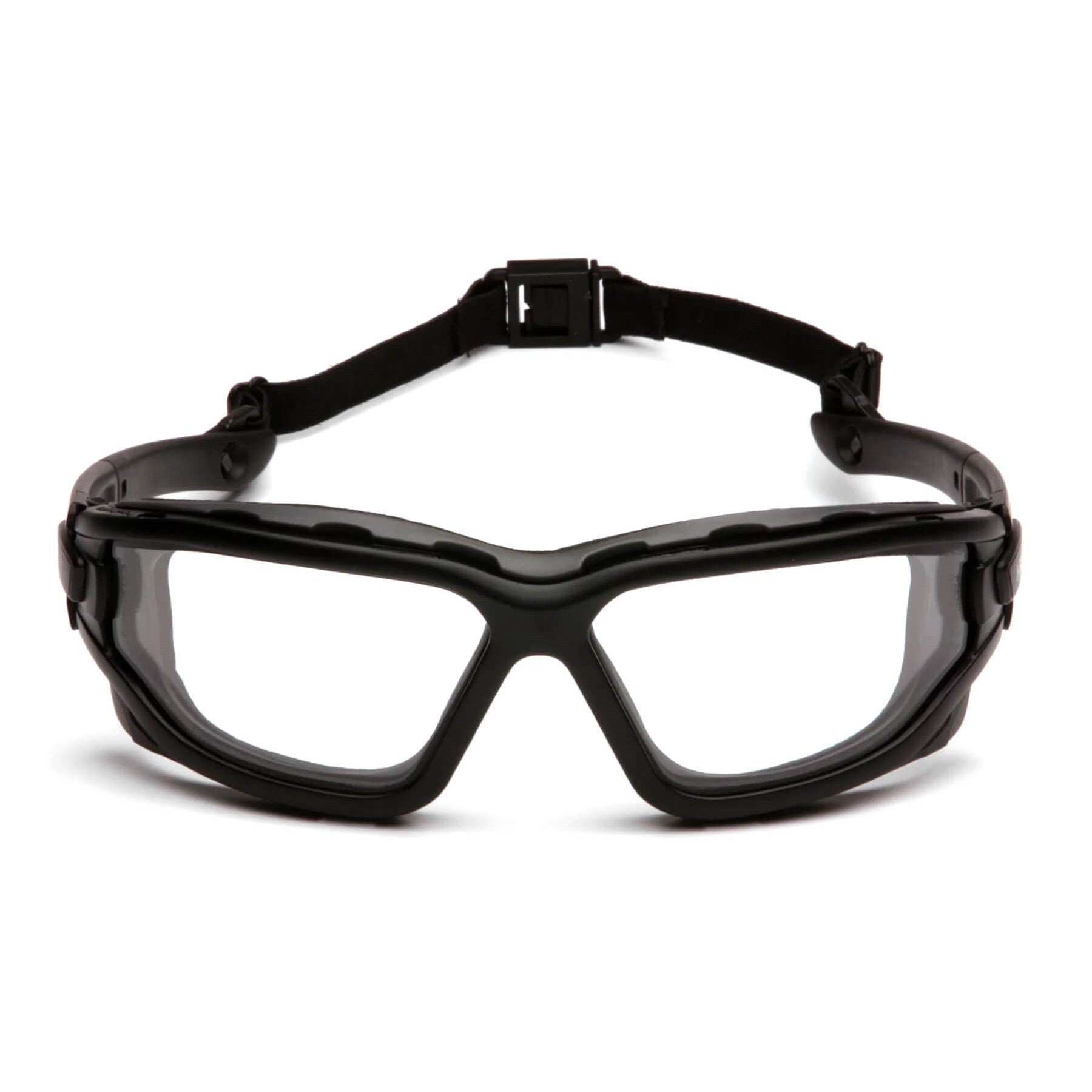 Pyramex I-Force Safety Goggle/Glasses Black Frame Clear Anti-Fog Lenses-SB7010SDT-Safety Glasses USA-3