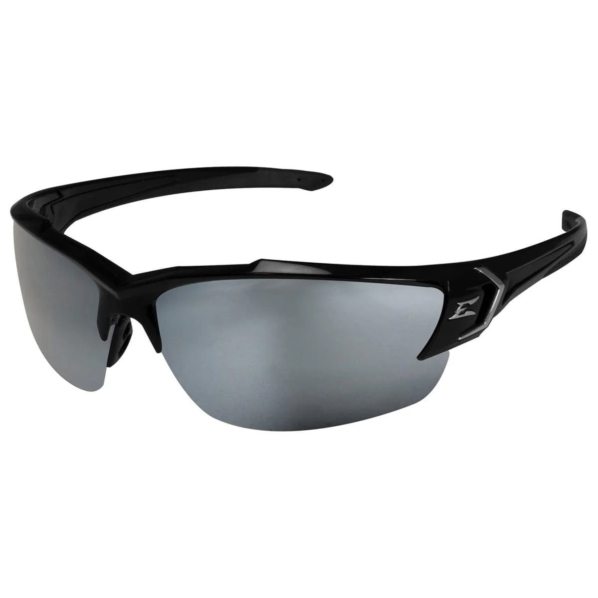 Edge Khor G2 Safety Glasses-SDK117-G2-Black Frame - Silver Mirror Lens-Safety Glasses USA-10