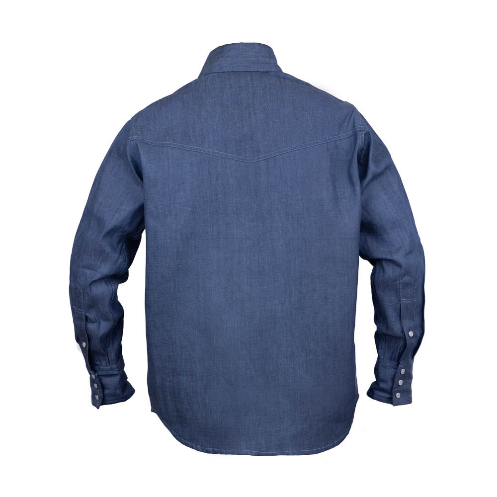 Just in Trend Flame-Resistant FR Denim Shirt 100% Cotton