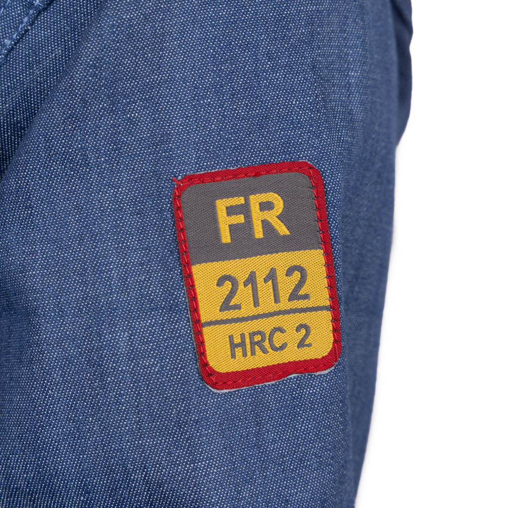 Just in Trend Flame-Resistant FR Denim Shirt 100% Cotton