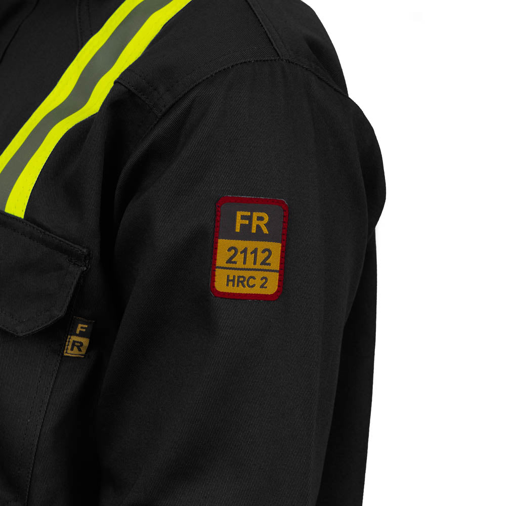 Just In Trend Flame-Resistant High-Visibility Shirt 100% Cotton