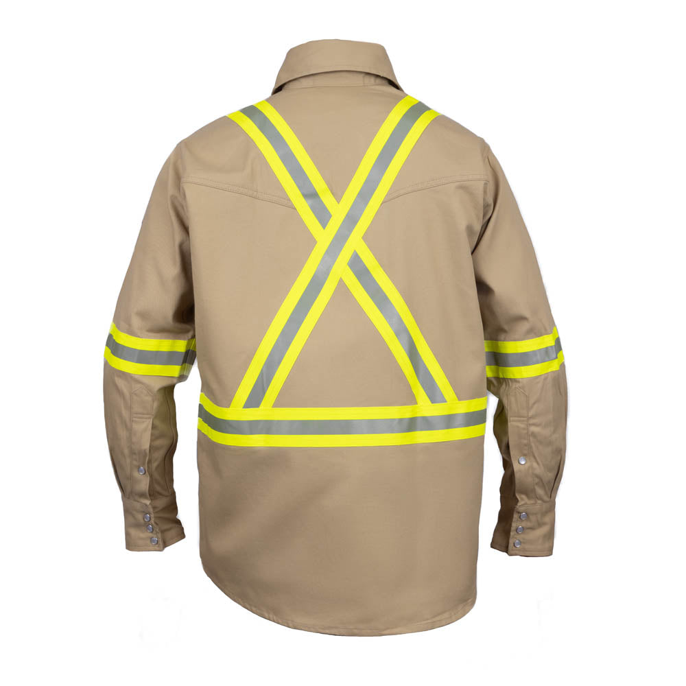Just In Trend Flame-Resistant High-Visibility Shirt 100% Cotton