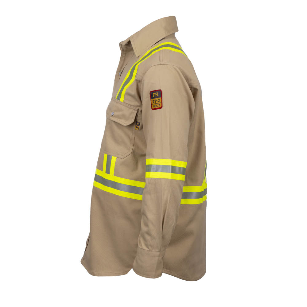 Just In Trend Flame-Resistant High-Visibility Shirt 100% Cotton