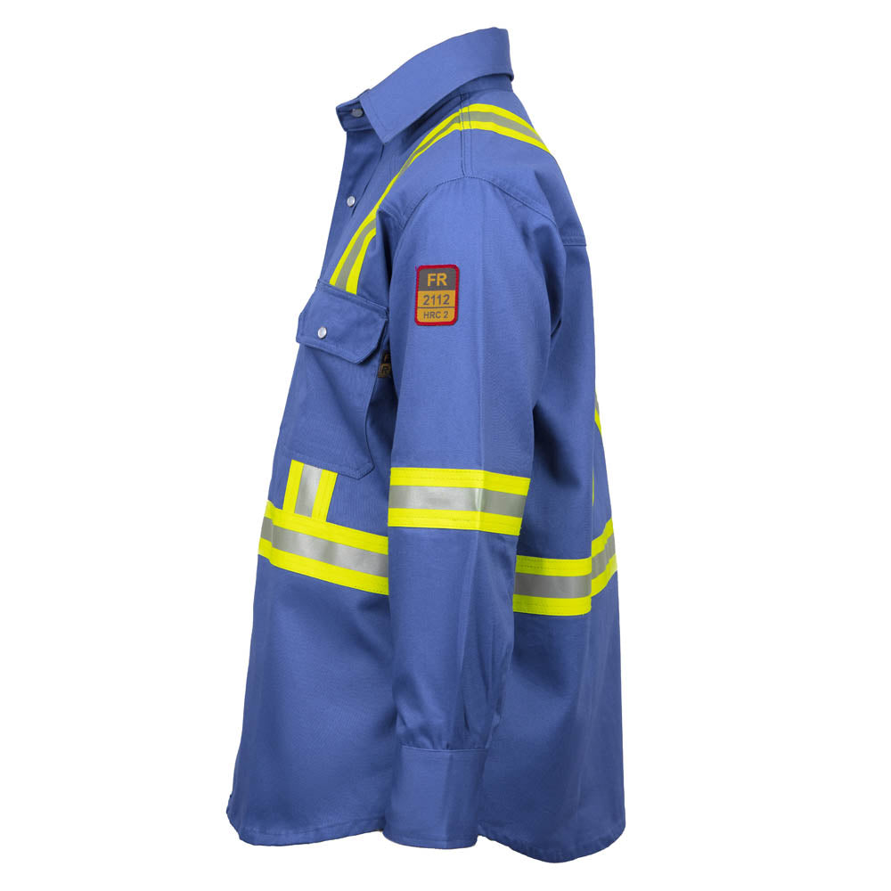 Just In Trend Flame-Resistant High-Visibility Shirt 100% Cotton