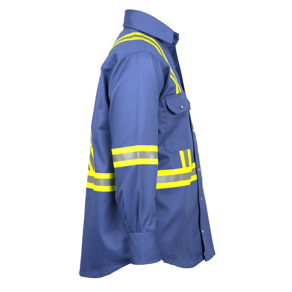 Just In Trend Flame-Resistant High-Visibility Shirt 100% Cotton