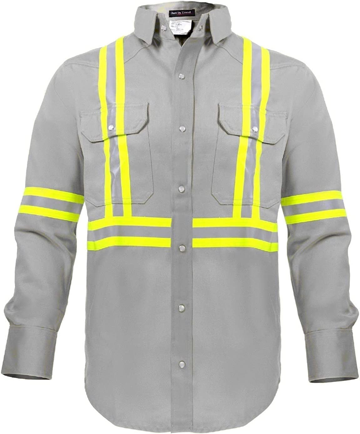 Just In Trend Flame-Resistant High-Visibility Shirt 100% Cotton