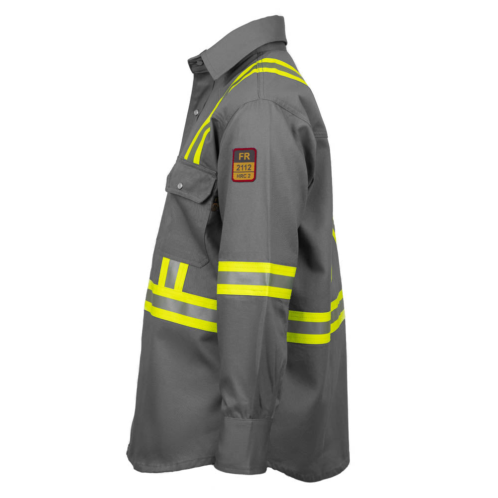 Just In Trend Flame-Resistant High-Visibility Shirt 100% Cotton