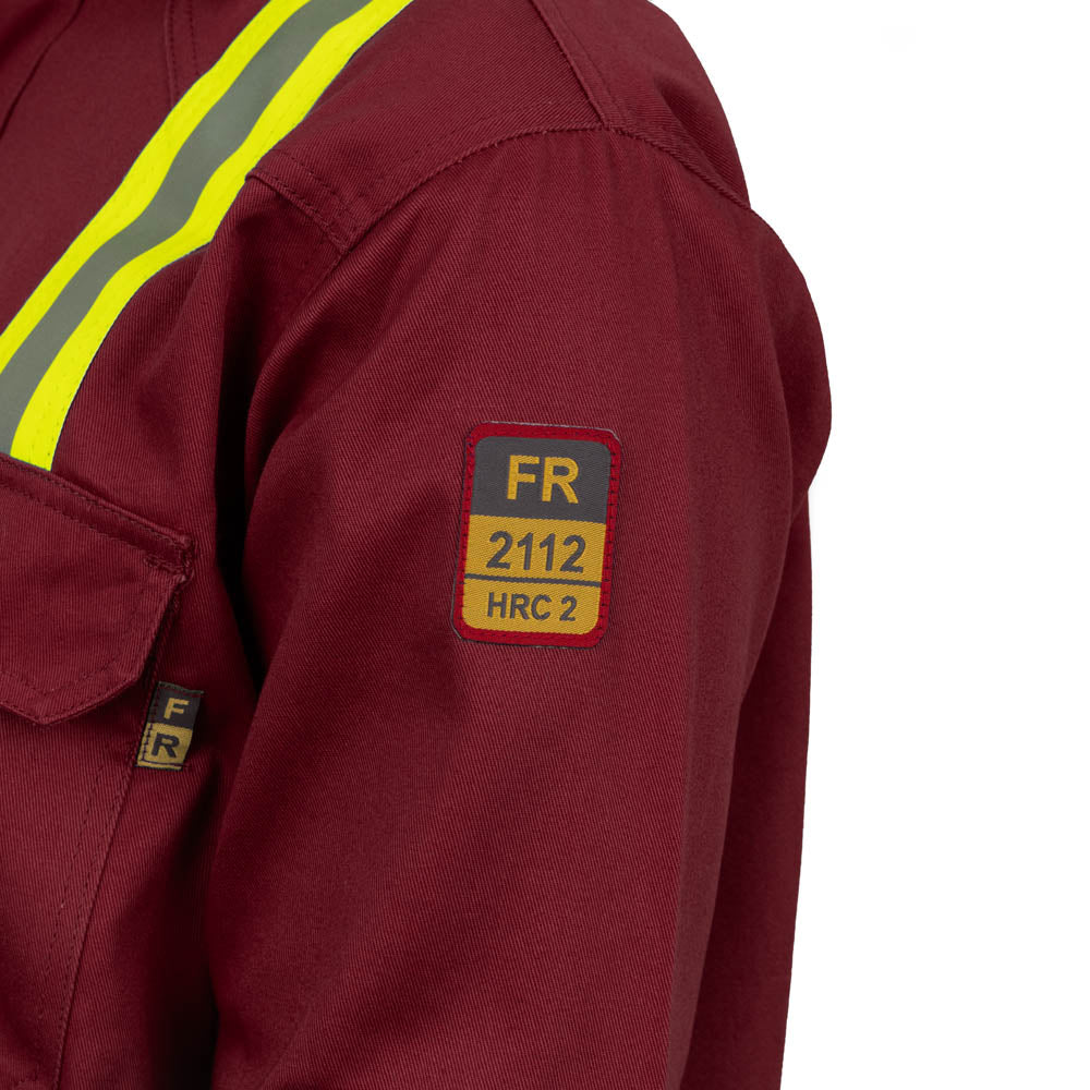 Just In Trend Flame-Resistant High-Visibility Shirt 100% Cotton