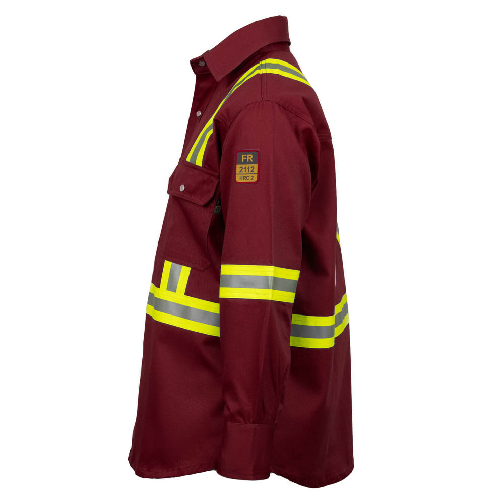 Just In Trend Flame-Resistant High-Visibility Shirt 100% Cotton