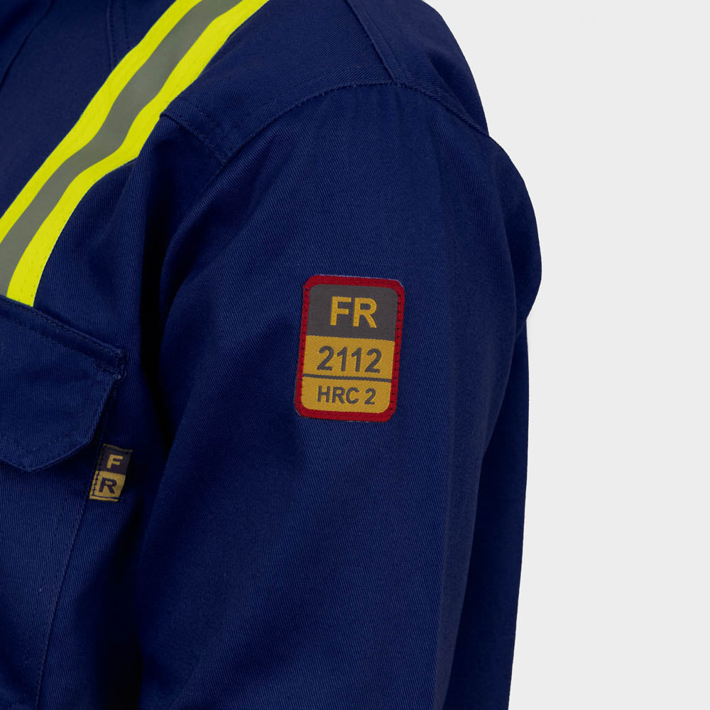 Just In Trend Flame-Resistant High-Visibility Shirt 100% Cotton