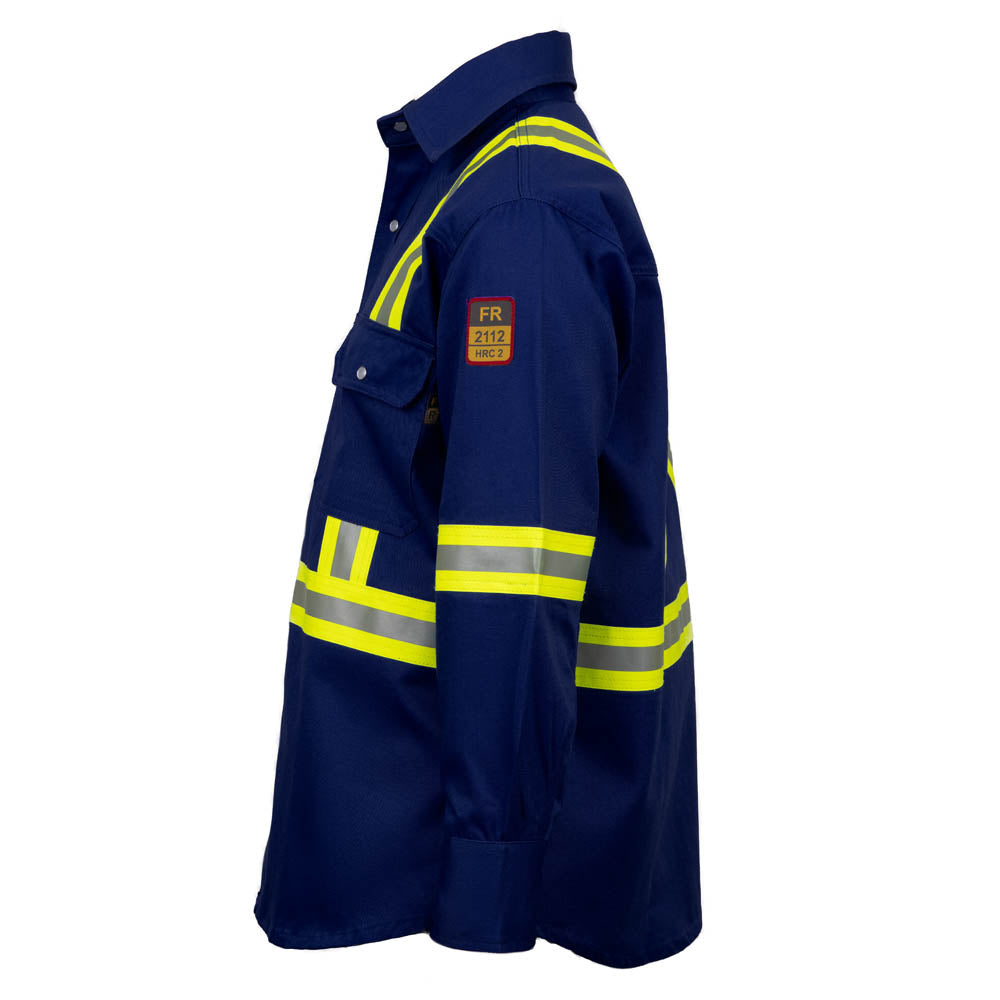 Just In Trend Flame-Resistant High-Visibility Shirt 100% Cotton