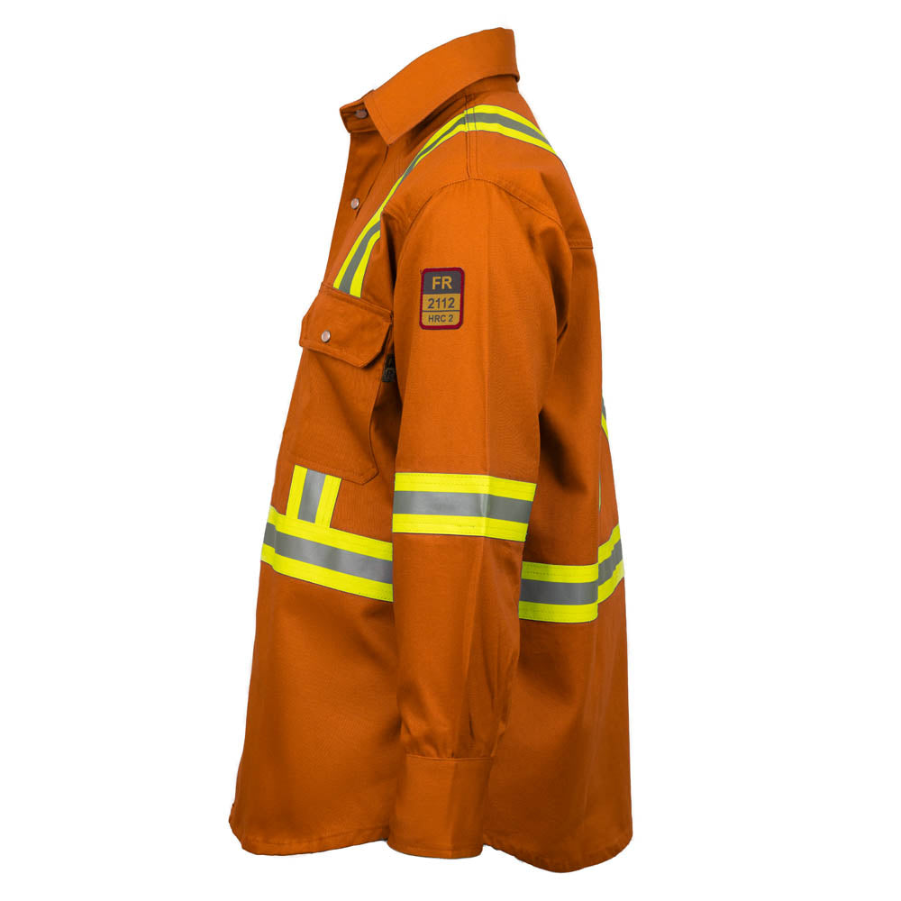 Just In Trend Flame-Resistant High-Visibility Shirt 100% Cotton