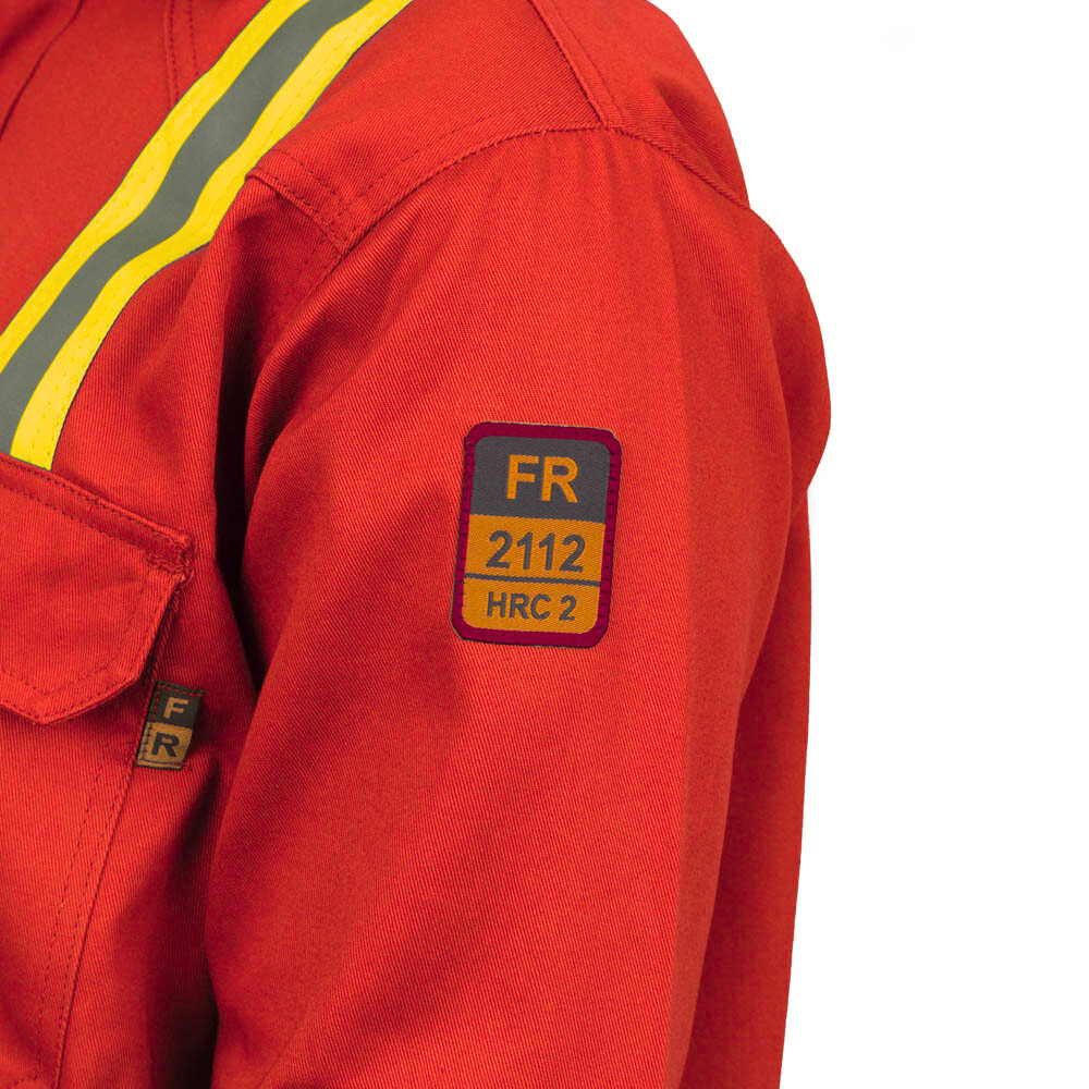 Just In Trend Flame-Resistant High-Visibility Shirt 100% Cotton