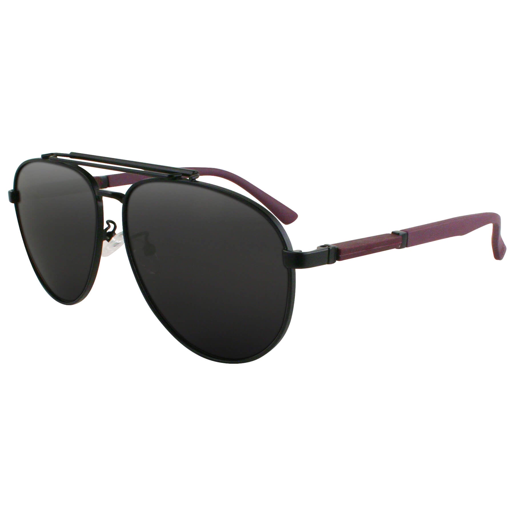SOLECT Walker Men's Polarized Aviator Sunglasses-SLT-11BL20P-Gray Polarized-Safety Glasses USA-6