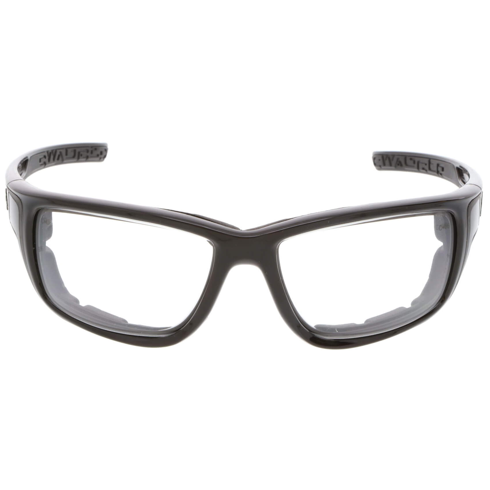 MCR Safety Swagger SR5 Foam-Lined Safety Glasses with Black Frame and Clear Anti-Fog Lens-Safety Glasses USA-2
