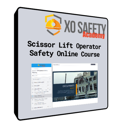 XO Safety Scissor Lift Operator Safety Online Course