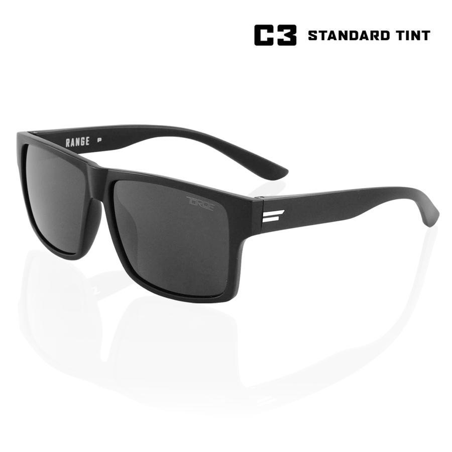 TOROE RANGE Polarized Sunglasses-RANGE-MBLK-W-C3-White-3