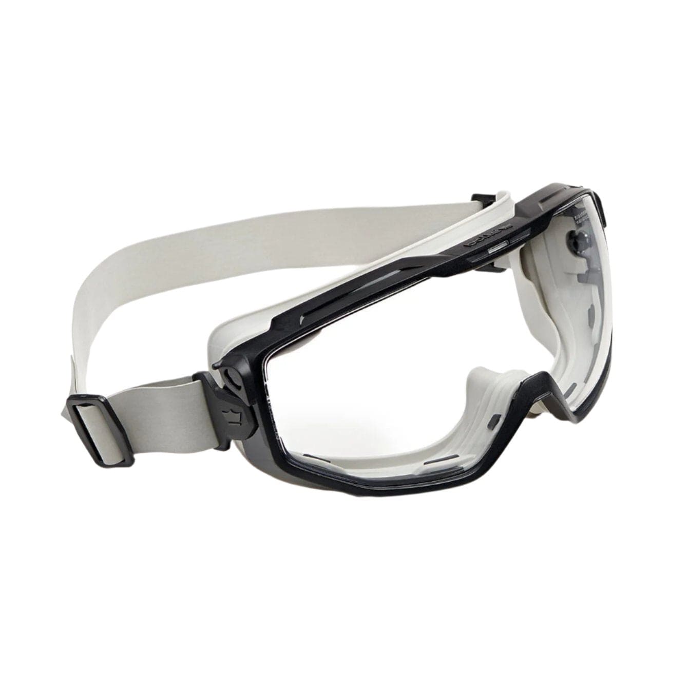 Bolle Universal Goggle Anti-Fog Safety Goggles-BOL-UNIVGN13W-Clear Lens Gray Frame Non-Vented-Safety Glasses USA-11