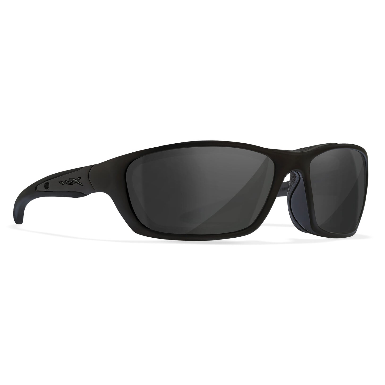 Wiley X Brick Safety Sunglasses with Matte Black Frame and Gray Lens