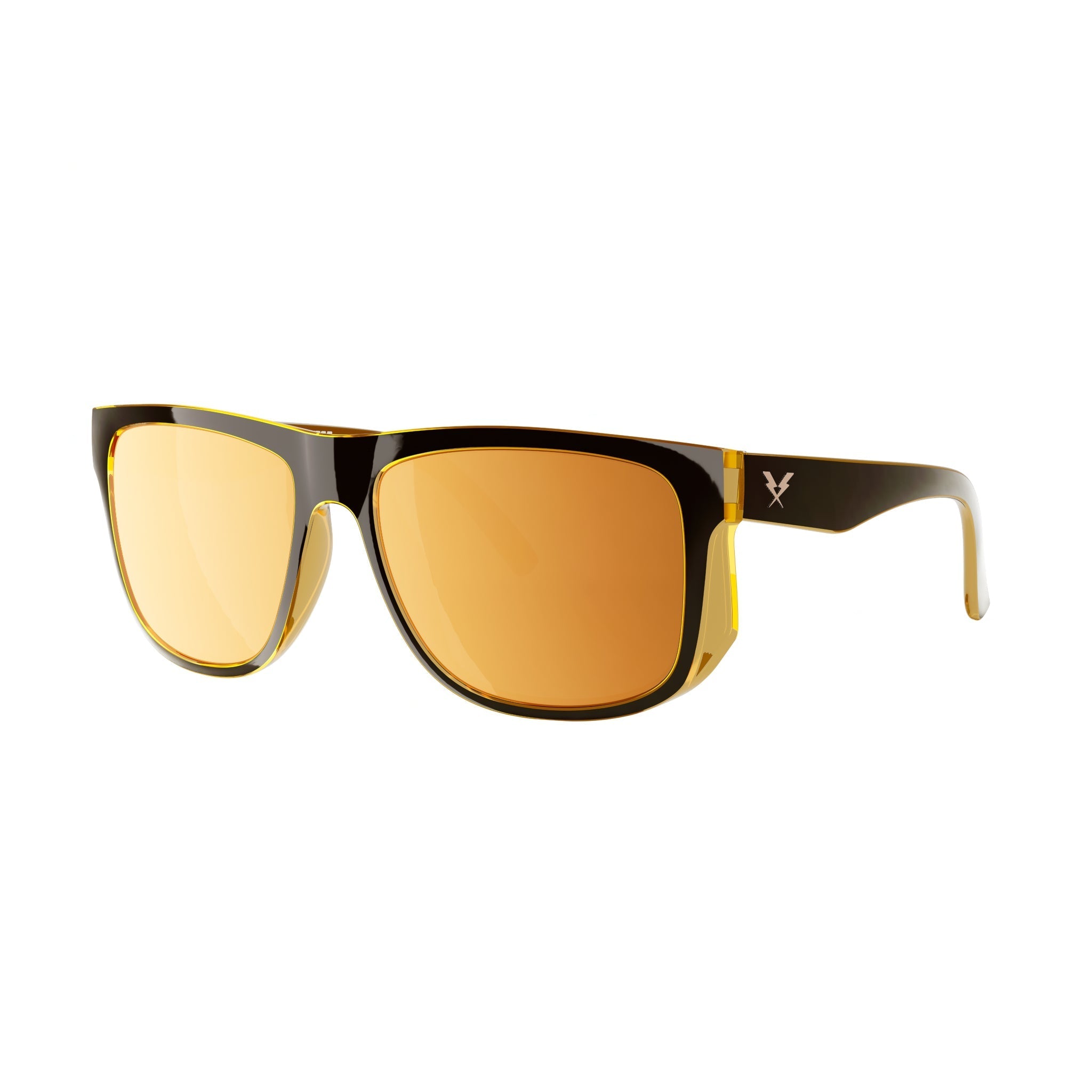 CO Eyewear A Phase Z87 Sunset Safety Glasses-sg-Gold Polarized-Safety Glasses USA-1