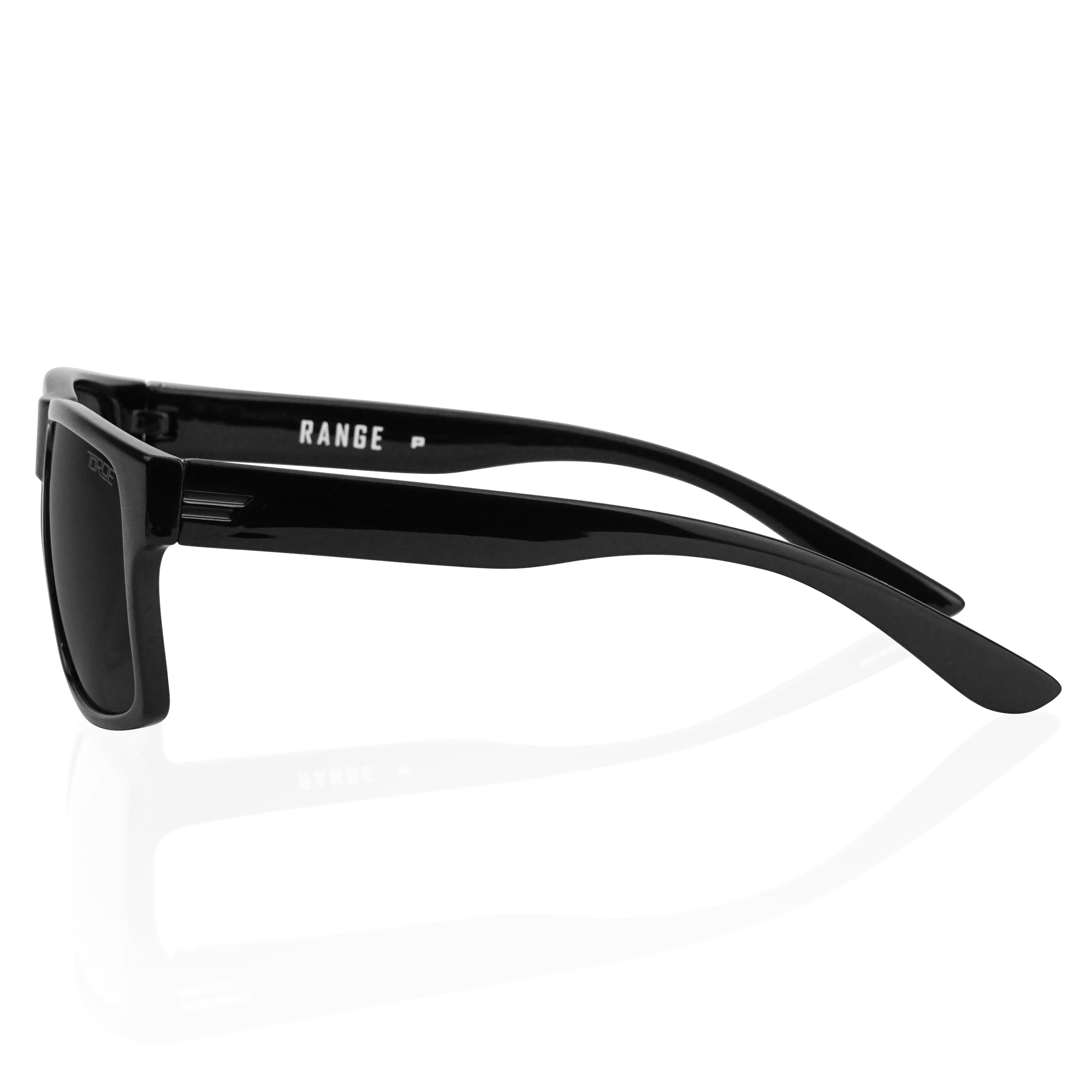 TOROE RANGE Glossy Frame Polarized Sunglasses-2