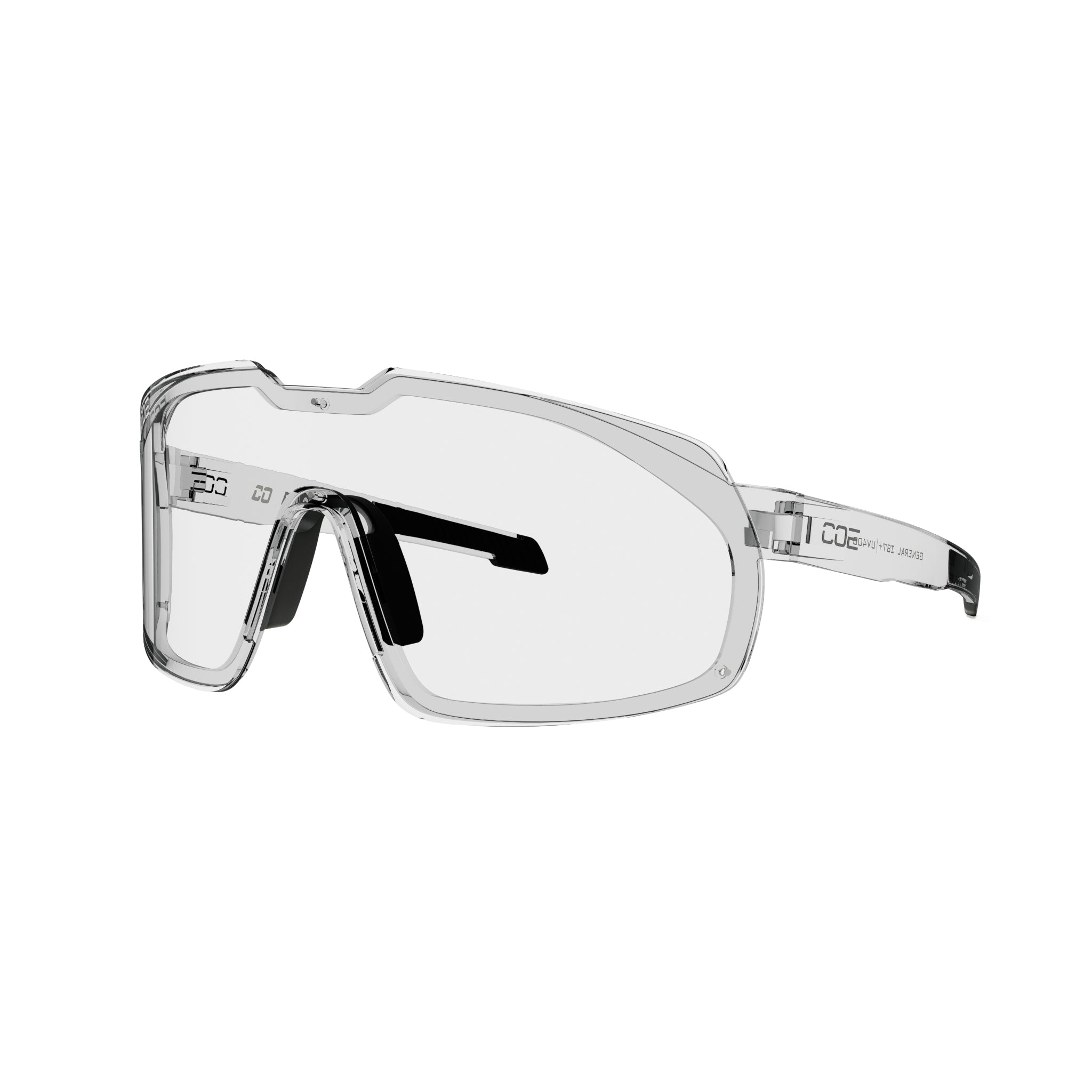 Co Eyewear General Z87+ Safety Glasses with Matte Black Frame