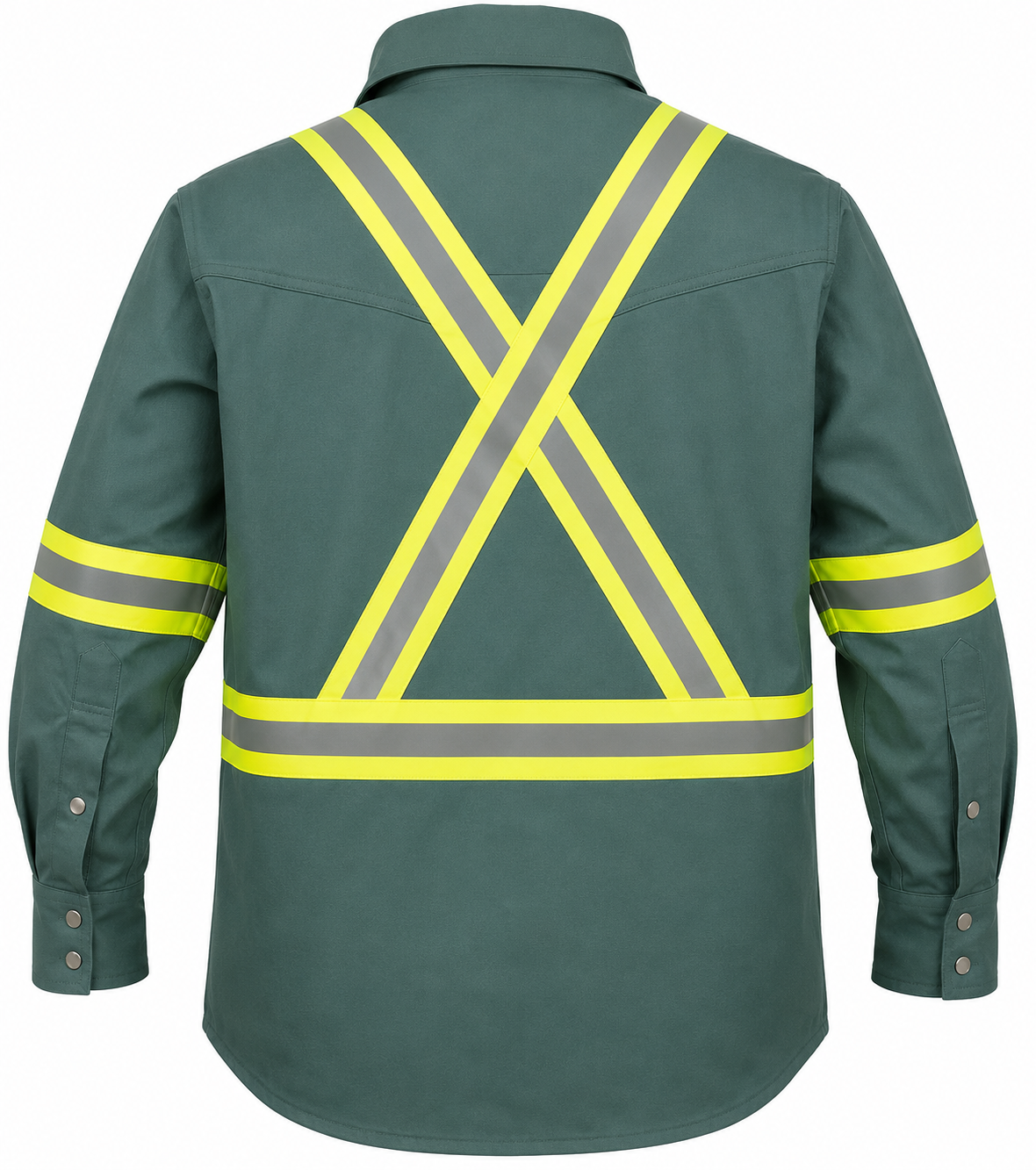 Just In Trend Flame-Resistant High-Visibility Shirt 100% Cotton