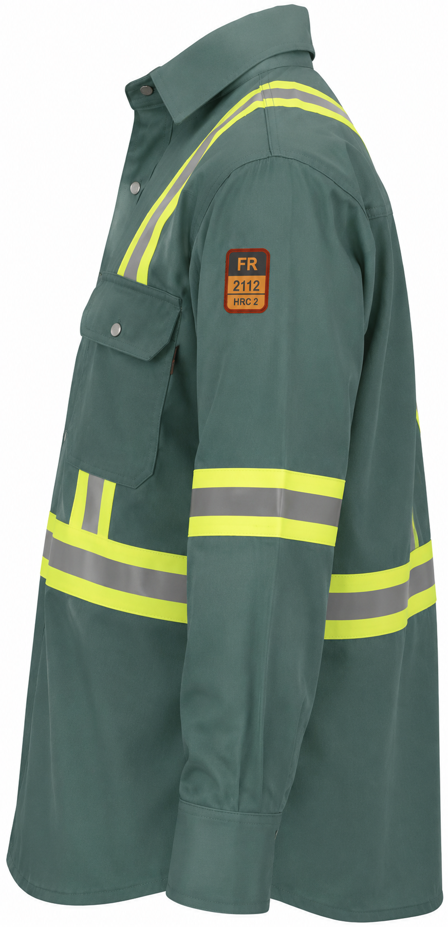 Just In Trend Flame-Resistant High-Visibility Shirt 100% Cotton