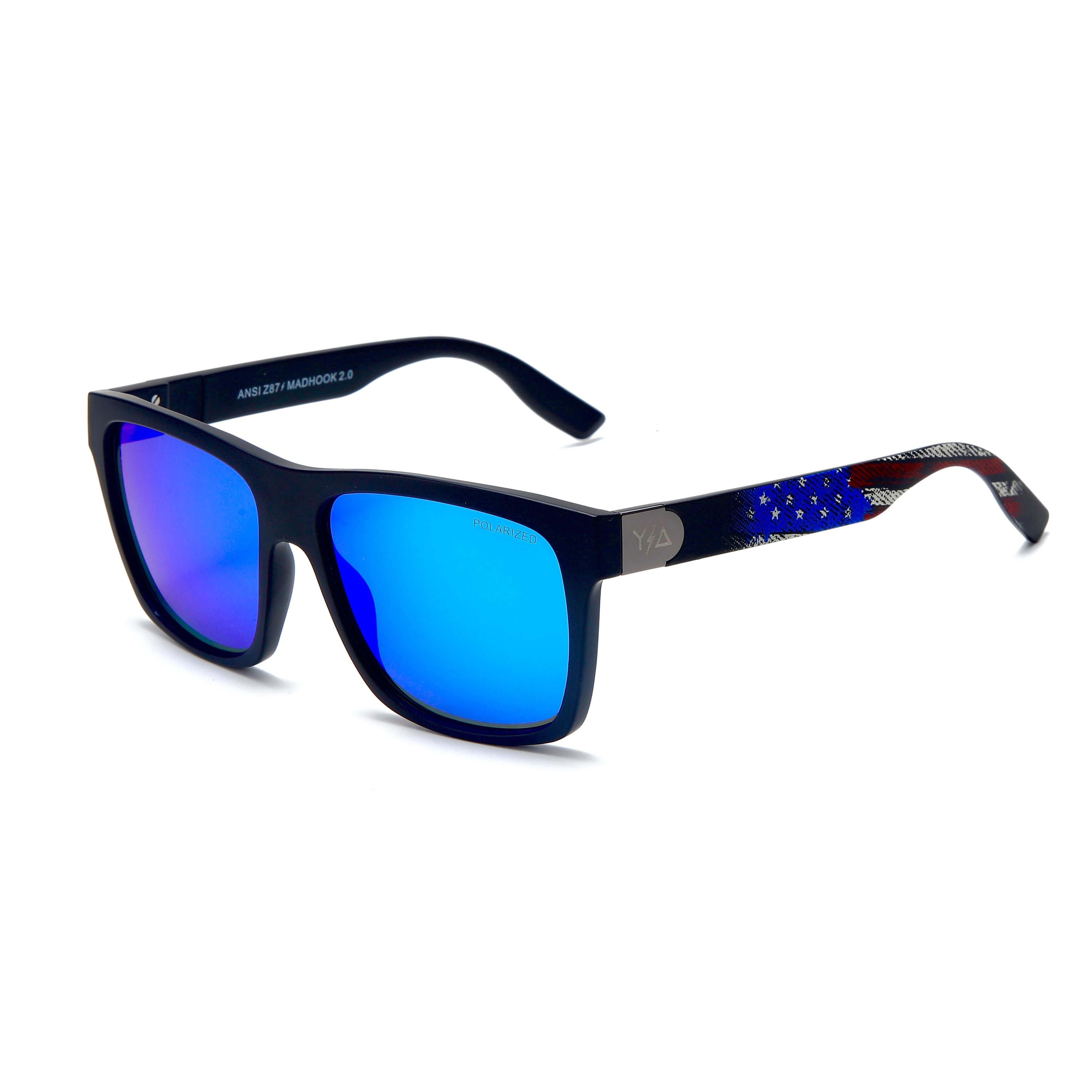 Wye Delta Z87 Madhook 2.0 LR: Patriots Polarized Safety Glasses-Safety Glasses USA-1