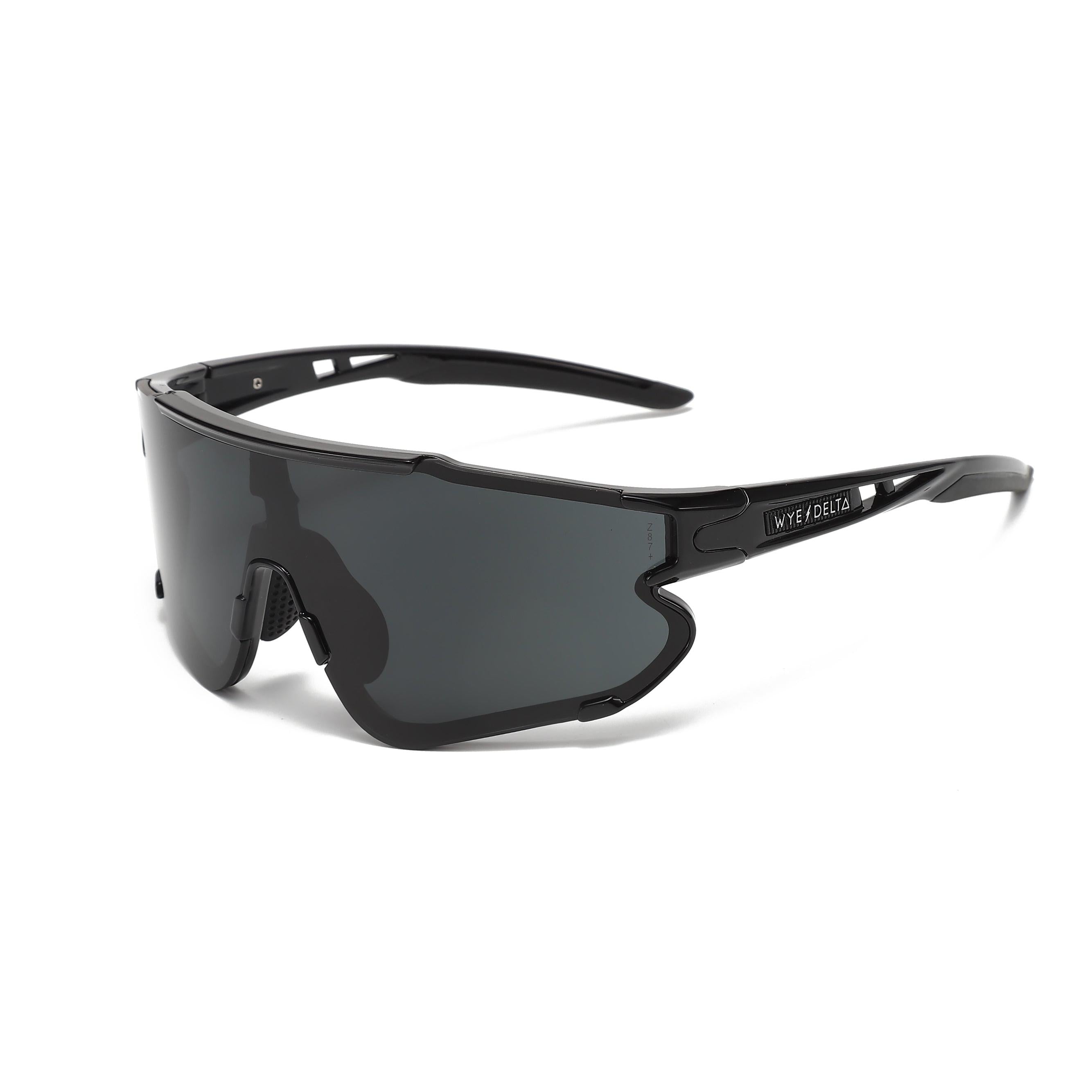 Wye Delta Z87+ HiViz All Black Polarized Safety Glasses-Safety Glasses USA-1