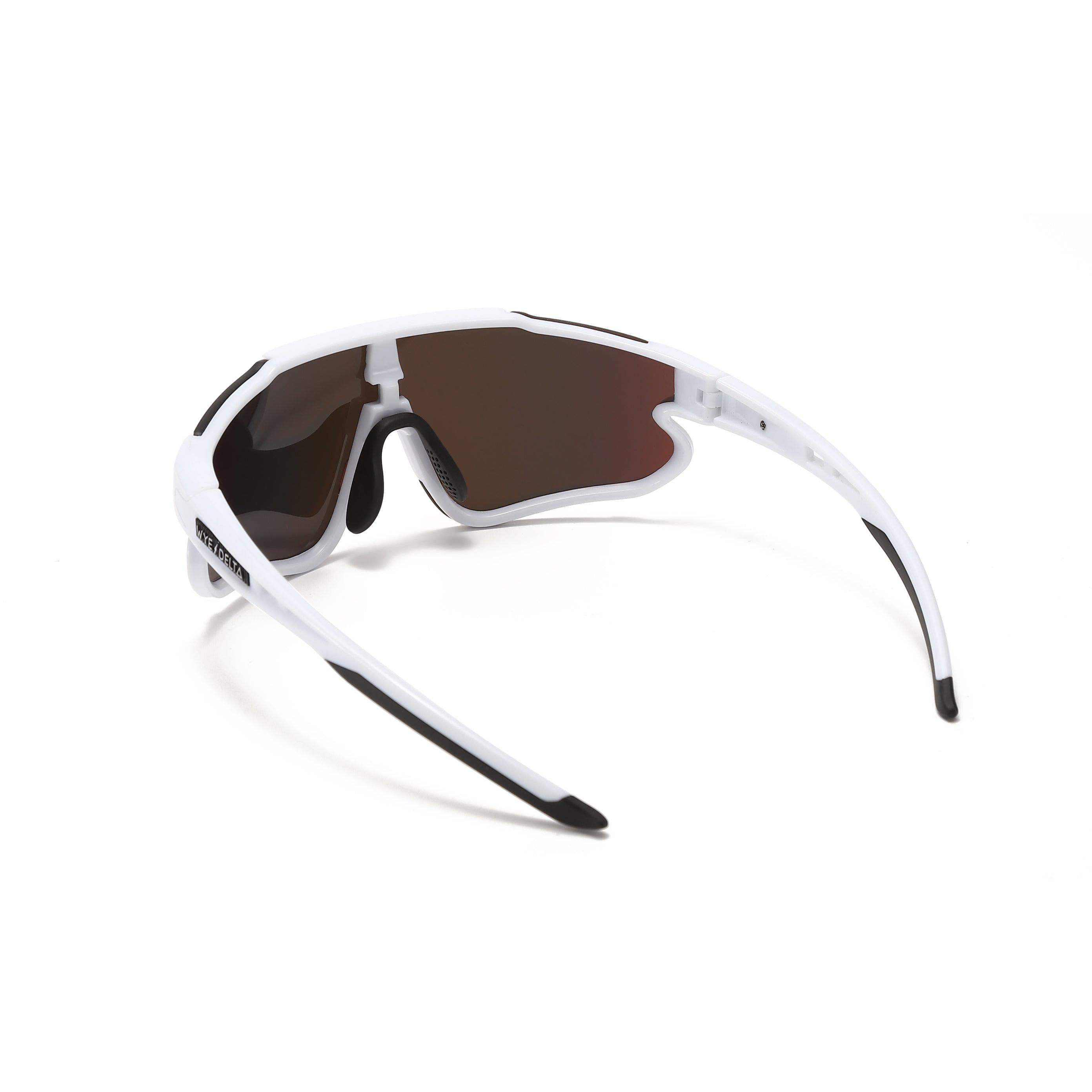 Wye Delta Z87+ HiViz White Red Revo Safety Glasses-Safety Glasses USA-4