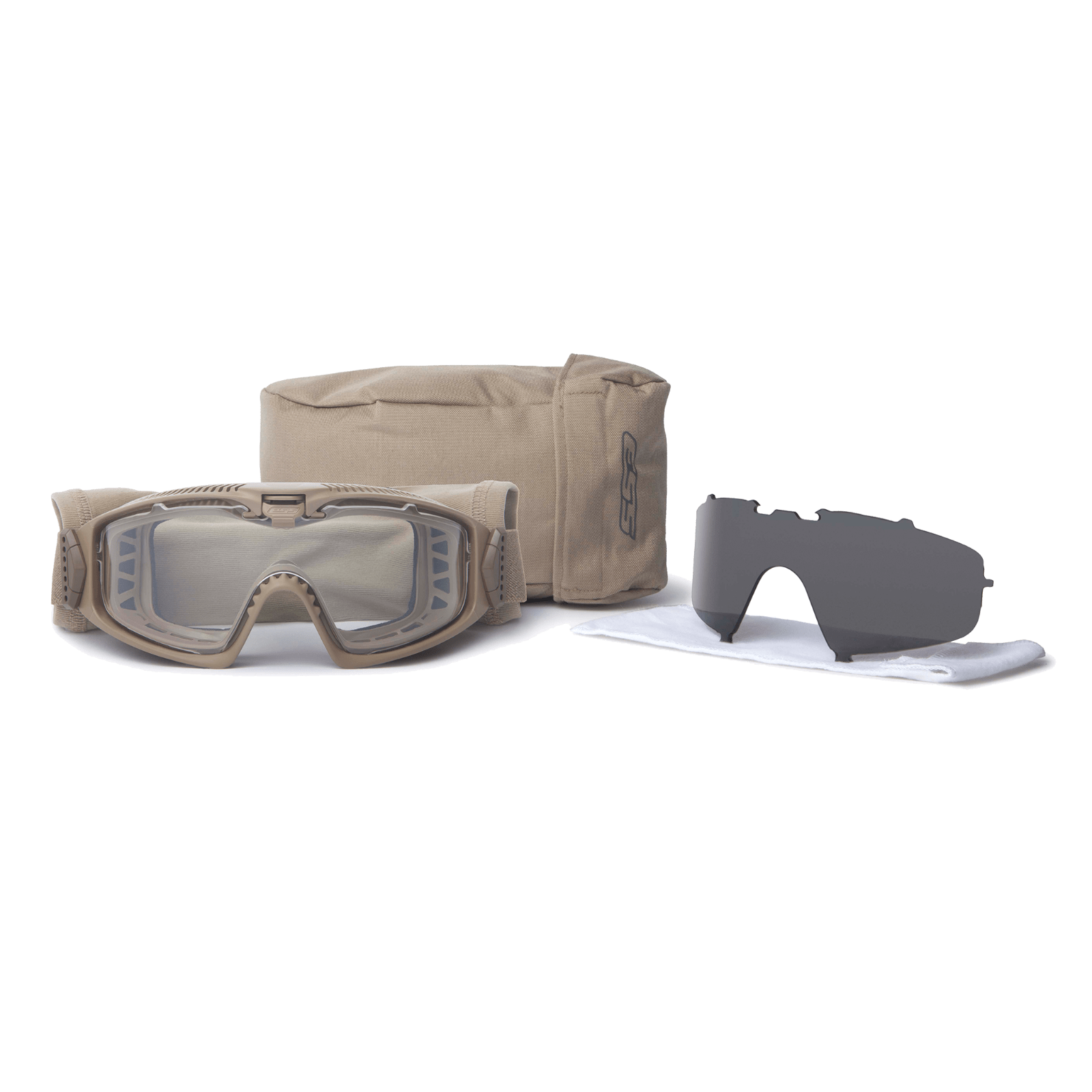 INFLUX TERRAIN TAN W/CLEAR & SMOKE GRAY LENSES