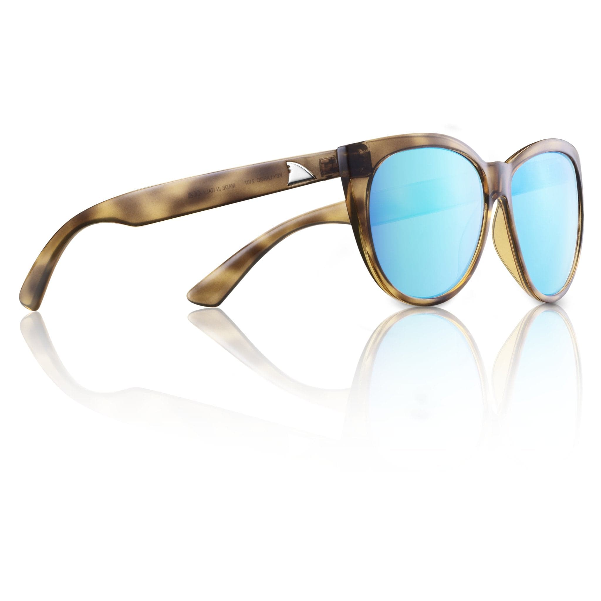 RedFin Key Largo Polarized Fishing Sunglasses-Golden Tortoise - Gulf Blue-sku-43144715272369-Safety Glasses USA-1