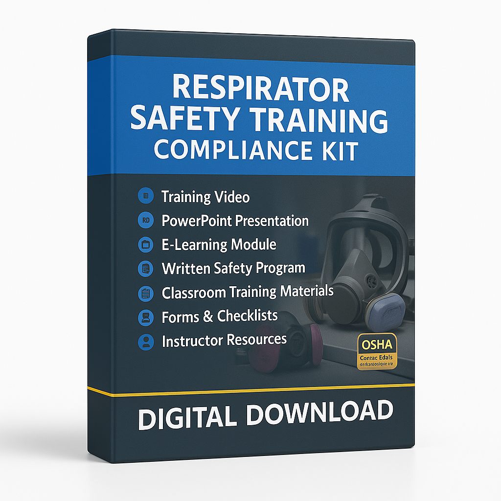 XO Safety Respirator Safety Training Compliance Kit