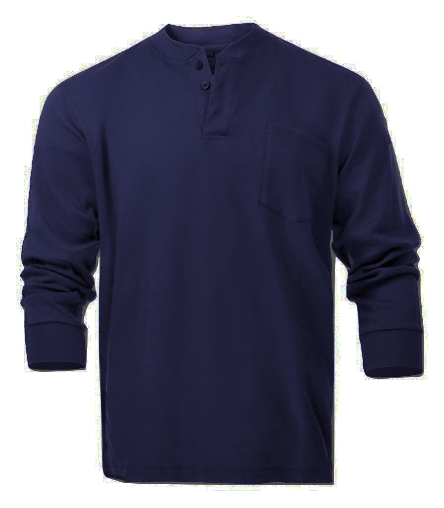 Just In Trend Flame-Resistant Henley T-Shirts