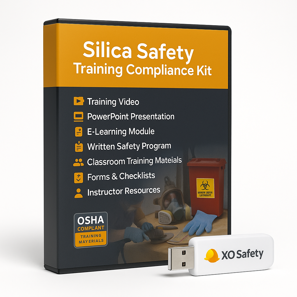 XO Safety Silica for Construction Safety Compliance Kit