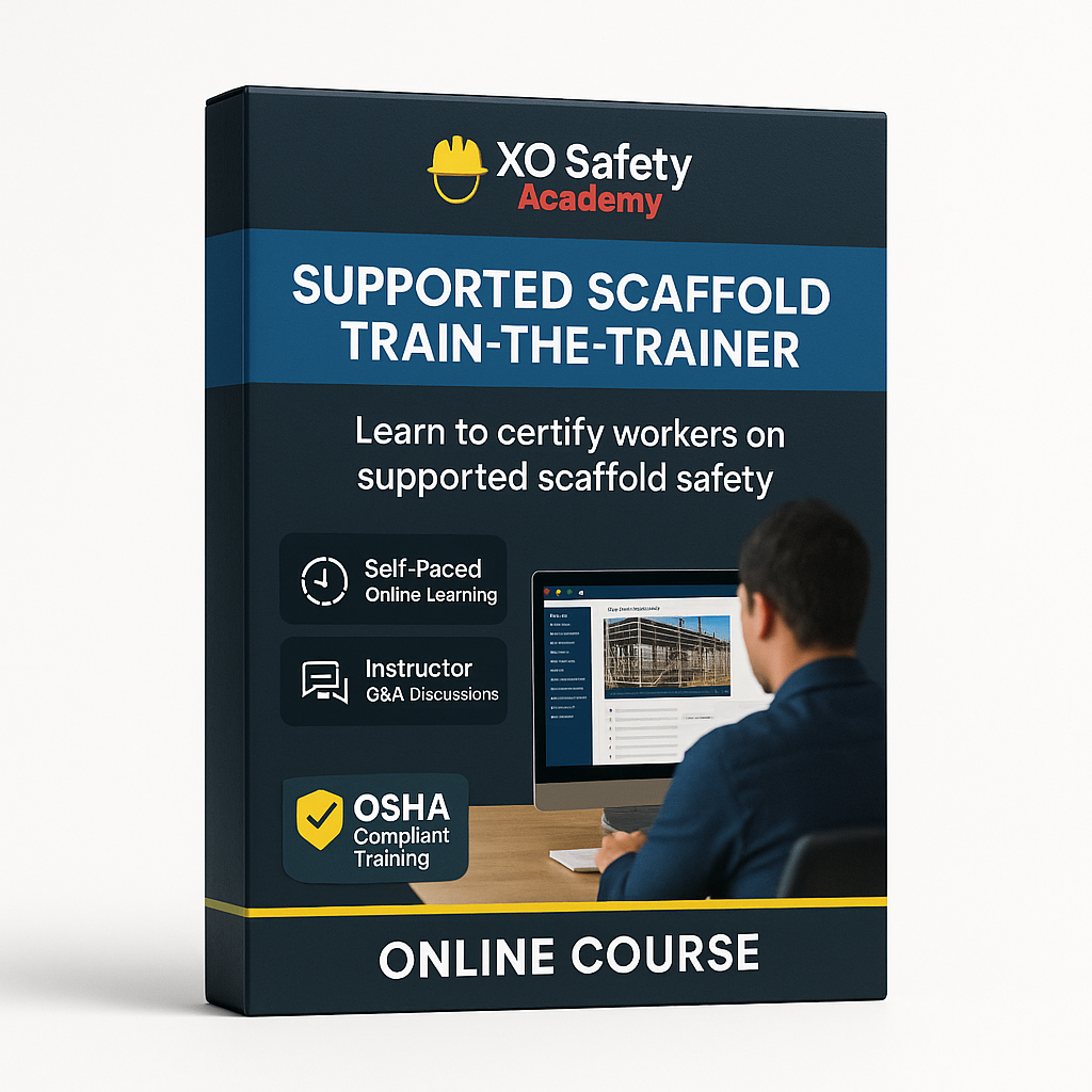 XO Safety Supported Scaffold Train-The-Trainer  Online Course