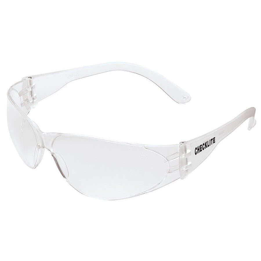 Crews Checklite Safety Glasses with Clear Lens CL110