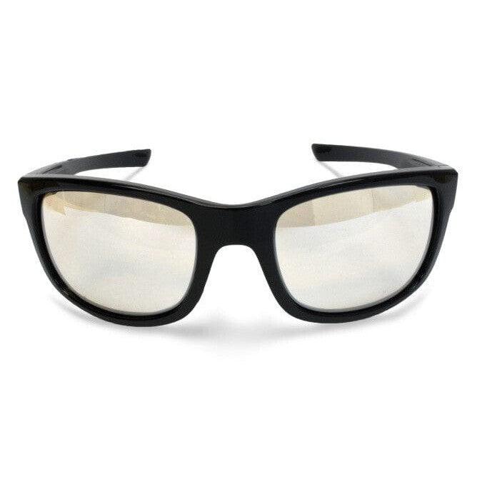 DeWalt Supervisor Safety Glasses with Black Frame and Clear Lens DPG107-1D - Front View