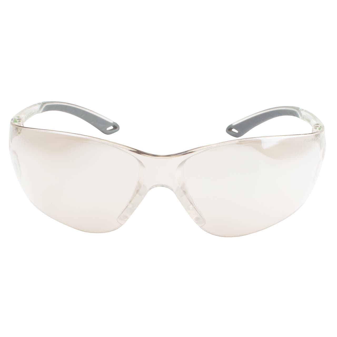 Metel M20 Safety Glasses with Indoor/Outdoor Mirror Lenses Front View