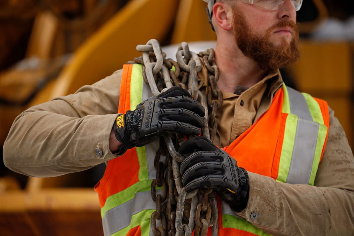 Mechanix MPT-58 M-Pact Gloves, Black/Gray 7