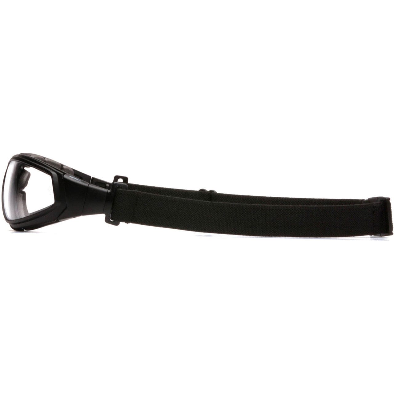 Pyramex XSG Goggle Black Frame Clear Anti-Fog Lens with Strap GB4010ST Side