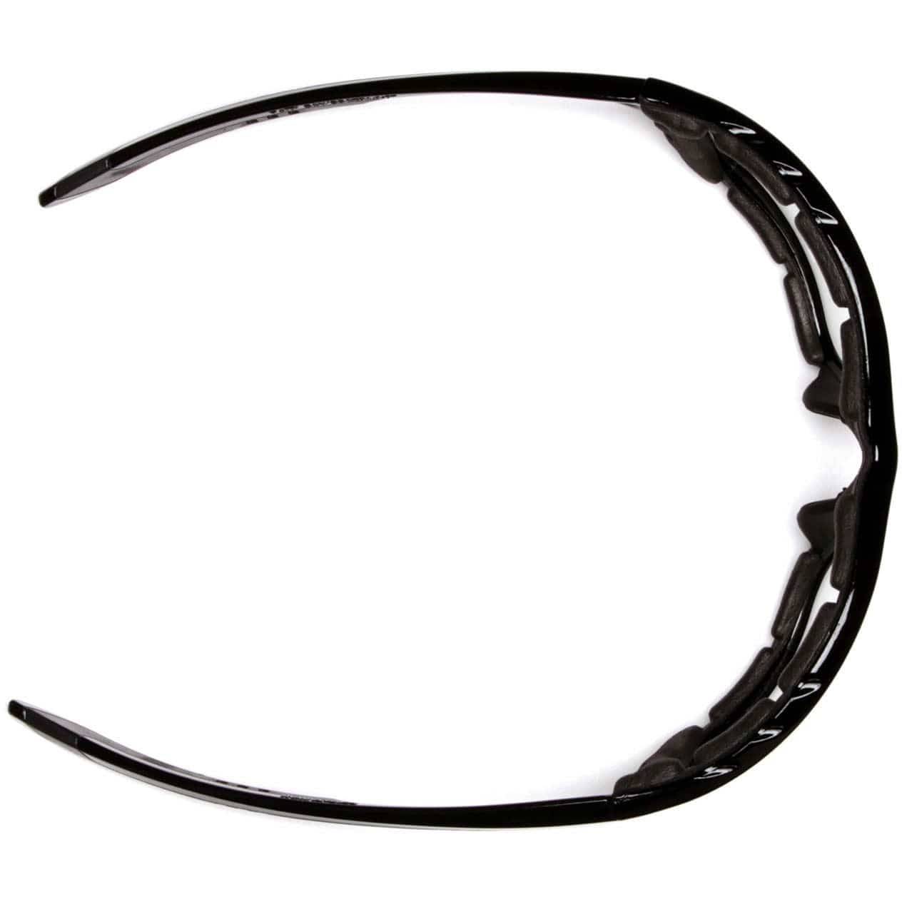 Pyramex Accurist Safety Glasses with Black Frame and Light Gray Anti-Fog Lens-SB8725DTP-Safety Glasses USA-2