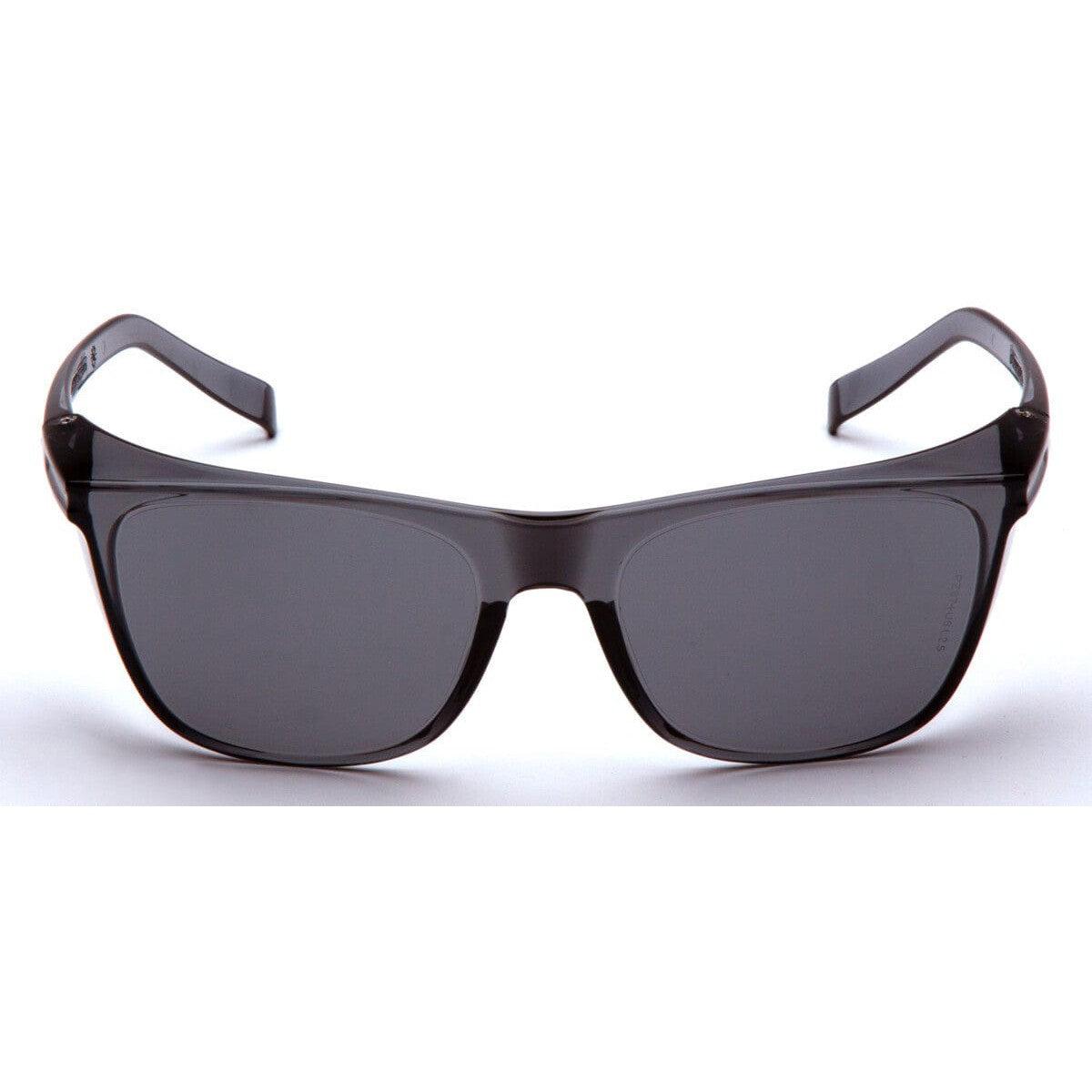 Pyramex Legacy Safety Glasses with H2MAX Gray Anti-Fog Lens S10920STM - Front View