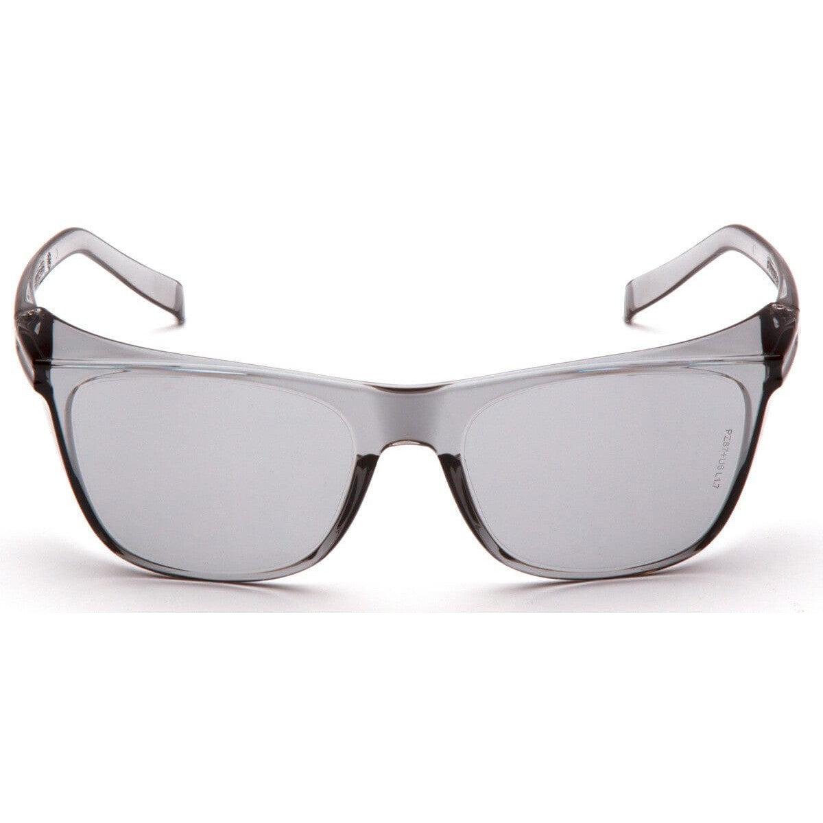 Pyramex Legacy Safety Glasses with H2MAX Light Gray Anti-Fog Lens S10925STM - Front View