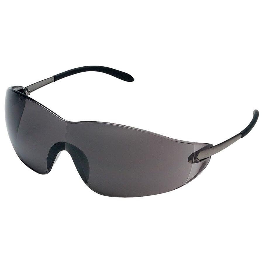 Crews Blackjack Safety Glasses with Gray Lens S2112