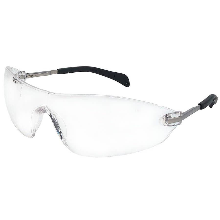 Crews Blackjack Elite Safety Glasses with Clear Anti-Fog Lens S2210AF