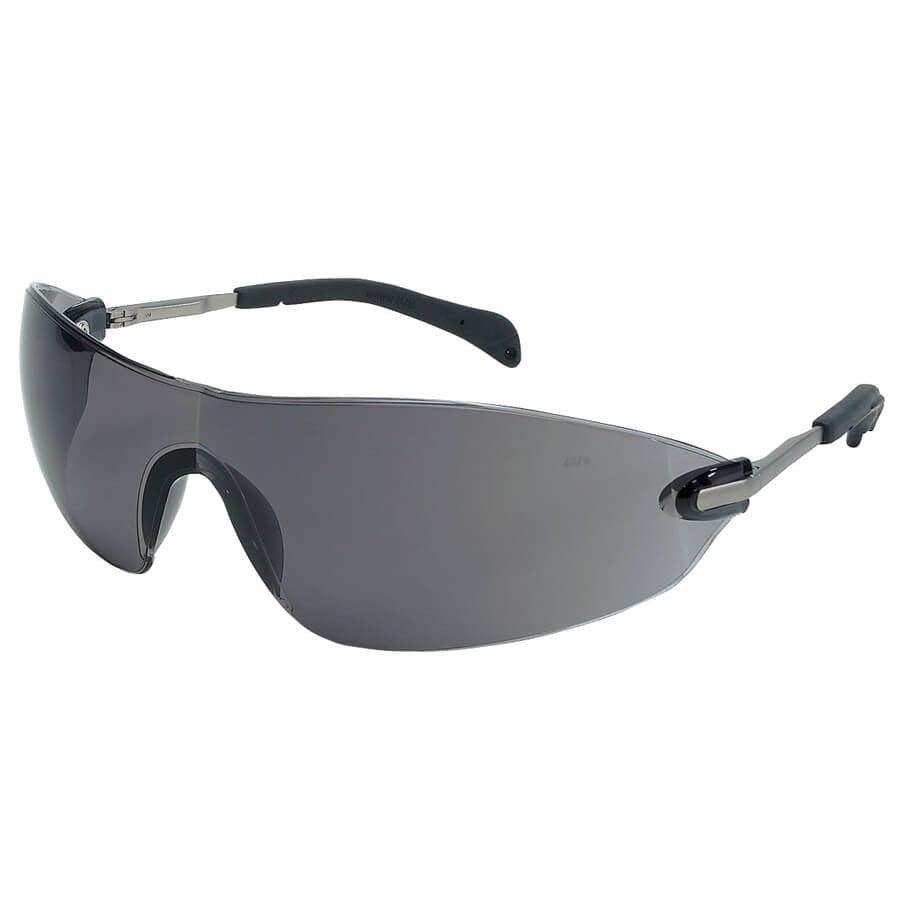 Crews Blackjack Elite Safety Glasses with Gray Lens S2212