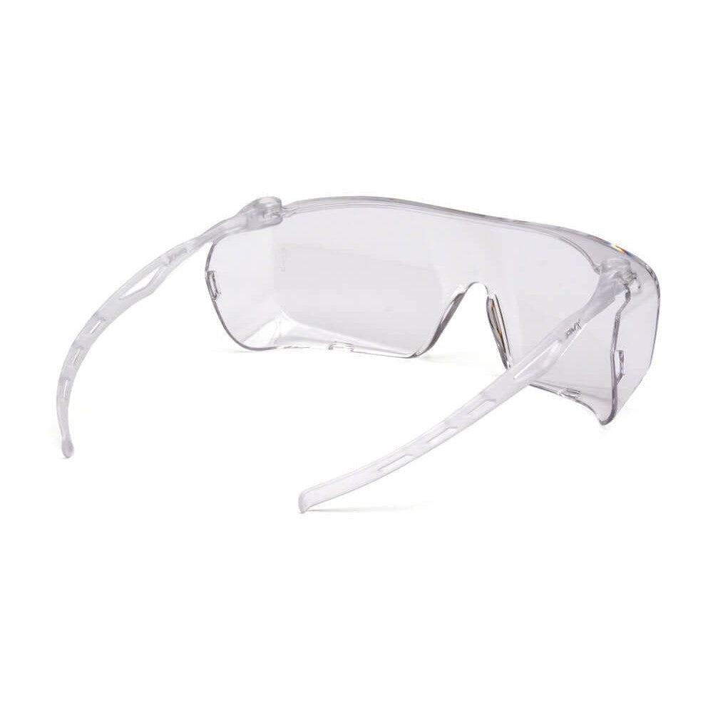 Pyramex Cappture S9910ST Safety Glasses with H2MAX Clear Anti-Fog Lens - Back